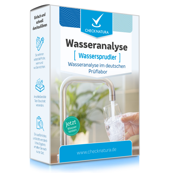 Wassersprudler Wasseranalyse