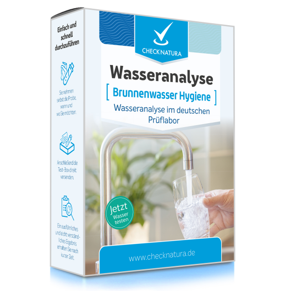 Brunnenwasser-Test Hygiene (Bakterien & Keime)